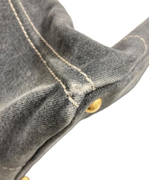 PRADA（プラダ）PRADA (プラダ) カナパ トートバッグ グレー サイズ:実寸サイズにてご確認下さい。の古着・服飾アイテム