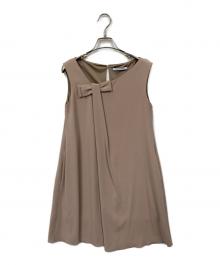 FOXEY NEWYORK（フォクシーニューヨーク）の古着「ワンピース」｜ベージュ