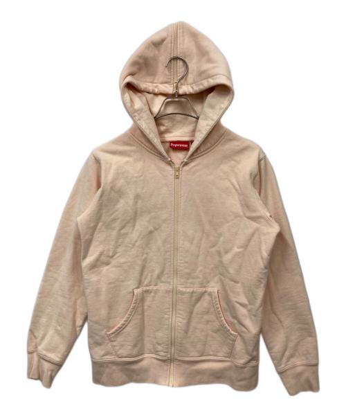 SUPREME（シュプリーム）SUPREME (シュプリーム) split hood zip up sweat ピンク サイズ:Ｓの古着・服飾アイテム