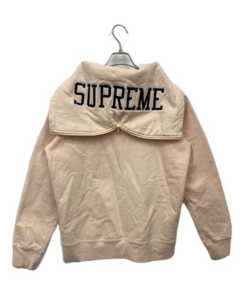 SUPREME（シュプリーム）SUPREME (シュプリーム) split hood zip up sweat ピンク サイズ:Ｓの古着・服飾アイテム