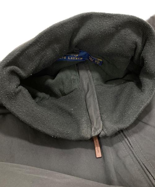 POLO RALPH LAUREN（ポロ・ラルフローレン）POLO RALPH LAUREN (ポロ・ラルフローレン) フード付フリースライナージャケット ブラック サイズ:XXLの古着・服飾アイテム
