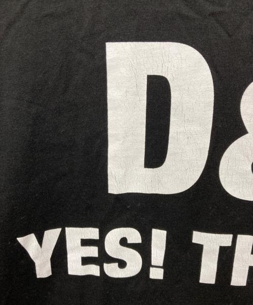 D&G（ディーアンドジー）D&G (ディーアンドジー) Tシャツ ブラック サイズ:46の古着・服飾アイテム