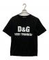 D&G（ディーアンドジー）の古着「Tシャツ」｜ブラック