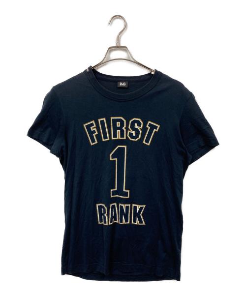 D&G（ディーアンドジー）D&G (ディーアンドジー) Tシャツ ネイビー サイズ:48の古着・服飾アイテム