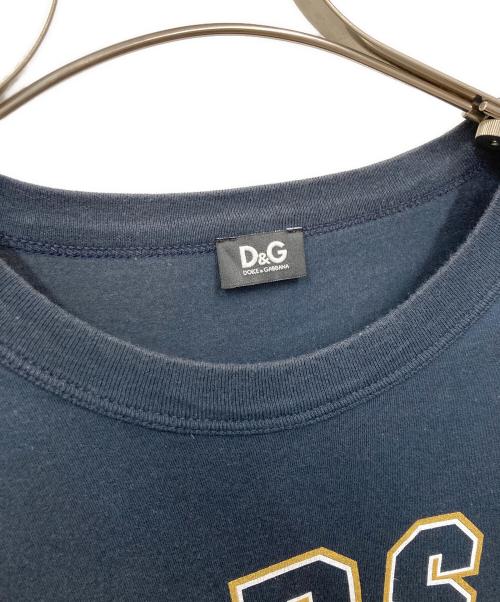 D&G（ディーアンドジー）D&G (ディーアンドジー) Tシャツ ネイビー サイズ:48の古着・服飾アイテム