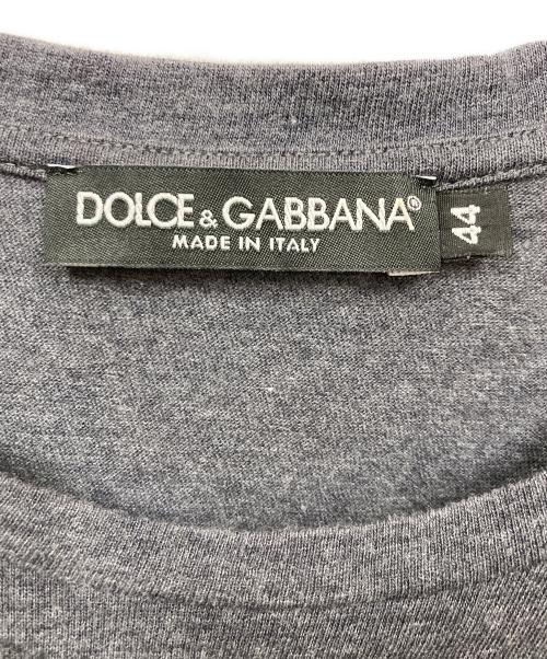 DOLCE & GABBANA（ドルチェ＆ガッバーナ）DOLCE & GABBANA (ドルチェ＆ガッバーナ) Tシャツ グレー サイズ:44の古着・服飾アイテム