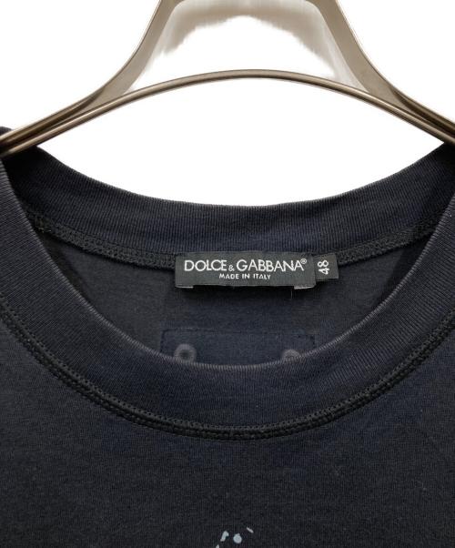 DOLCE & GABBANA（ドルチェ＆ガッバーナ）DOLCE & GABBANA (ドルチェ＆ガッバーナ) Tシャツ ブラック サイズ:48の古着・服飾アイテム