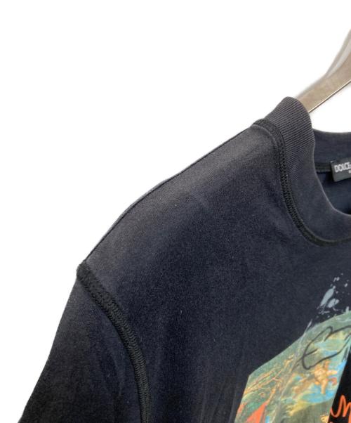 DOLCE & GABBANA（ドルチェ＆ガッバーナ）DOLCE & GABBANA (ドルチェ＆ガッバーナ) Tシャツ ブラック サイズ:48の古着・服飾アイテム
