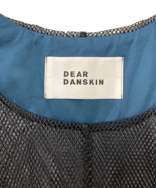 DEAR DANSKIN（ディア ダンスキン）dear danskin (ディア ダンスキン) コート ブルー サイズ:Lの古着・服飾アイテム