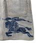 中古・古着 BURBERRY (バーバリー) EKD Jacquard Denim Skirt スカイブルー サイズ:36：28000円