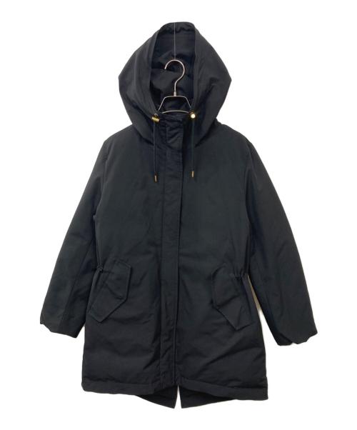 23区（ニジュウサンク）23区 (ニジュウサンク) ミリタリーダウンコート ブラック サイズ:38の古着・服飾アイテム