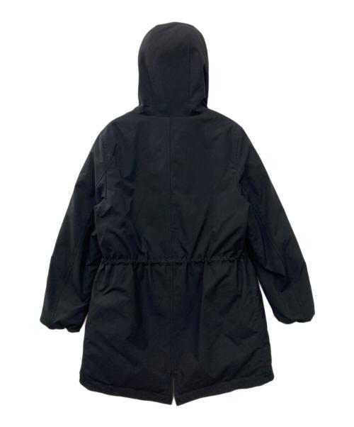 23区（ニジュウサンク）23区 (ニジュウサンク) ミリタリーダウンコート ブラック サイズ:38の古着・服飾アイテム