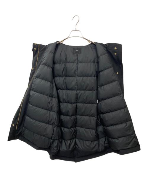 23区（ニジュウサンク）23区 (ニジュウサンク) ミリタリーダウンコート ブラック サイズ:38の古着・服飾アイテム