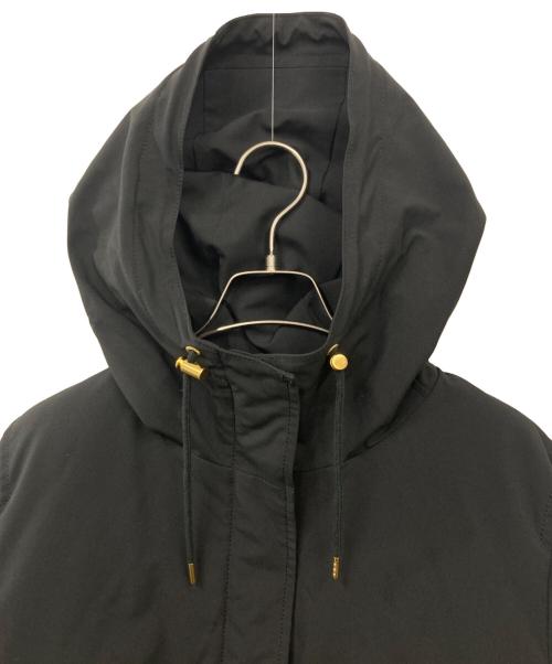 23区（ニジュウサンク）23区 (ニジュウサンク) ミリタリーダウンコート ブラック サイズ:38の古着・服飾アイテム