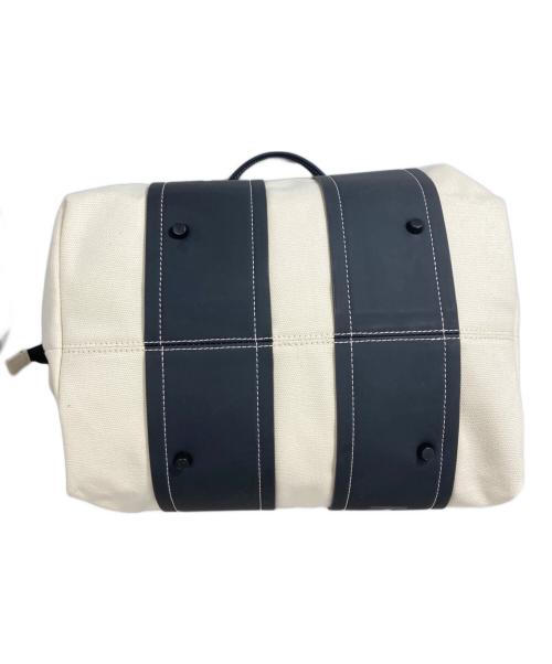 HUNTER（ハンター）HUNTER (ハンター) refined stitch canvas mini tote bag ベージュの古着・服飾アイテム