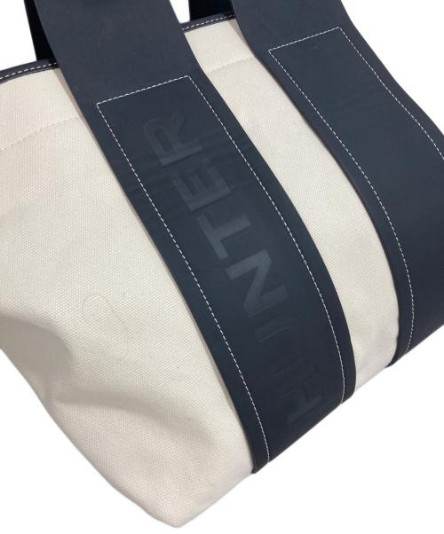 HUNTER（ハンター）HUNTER (ハンター) refined stitch canvas mini tote bag ベージュの古着・服飾アイテム