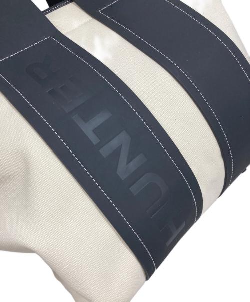 HUNTER（ハンター）HUNTER (ハンター) refined stitch canvas mini tote bag ベージュの古着・服飾アイテム