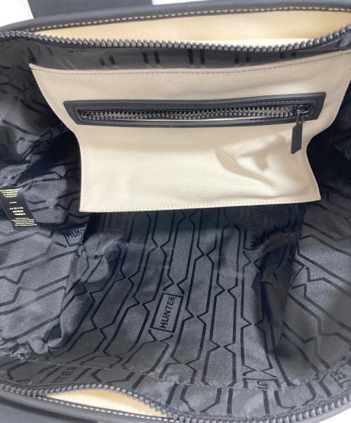 HUNTER（ハンター）HUNTER (ハンター) refined stitch canvas mini tote bag ベージュの古着・服飾アイテム