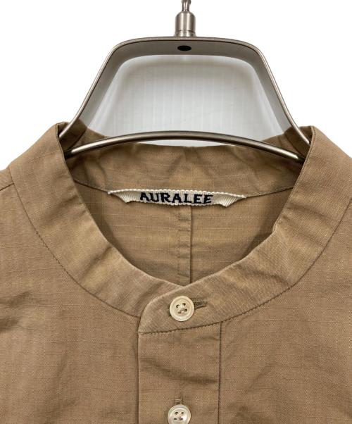 AURALEE（オーラリー）AURALEE (オーラリー) 半袖シャツ ブラウン サイズ:1の古着・服飾アイテム