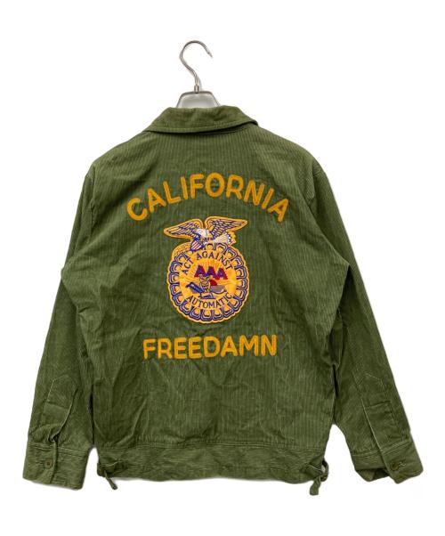 USED（ユーズド）USED (ユーズド) AAAファーマーズジャケット グリーン サイズ:Ｌの古着・服飾アイテム