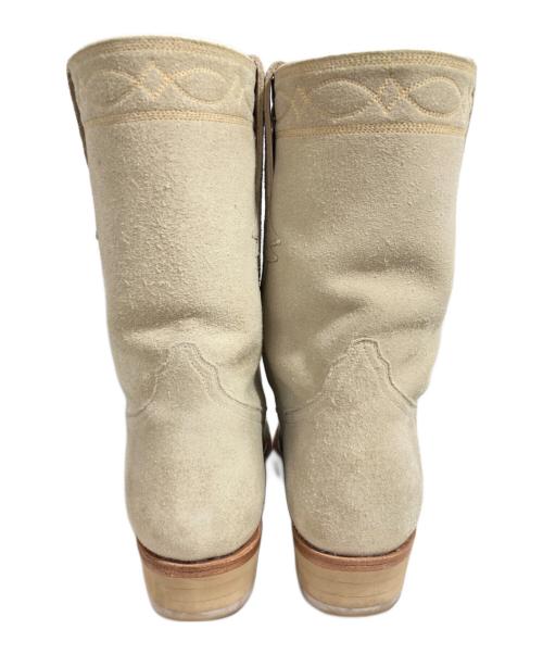 WYTHE NEW YORK（ワイス ニューヨーク）WYTHE NEW YORK (ワイス ニューヨーク) ROPER BOOTS ベージュ サイズ:08の古着・服飾アイテム