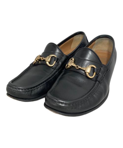 YUKETEN（ユケテン）YUKETEN (ユケテン) ビットローファー ブラック サイズ:７1/2の古着・服飾アイテム