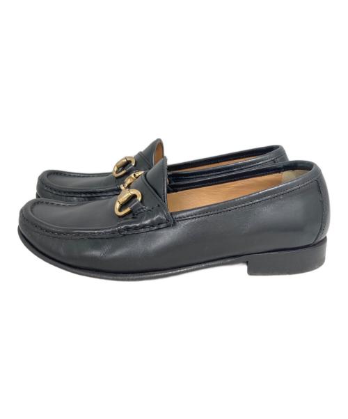 YUKETEN（ユケテン）YUKETEN (ユケテン) ビットローファー ブラック サイズ:７1/2の古着・服飾アイテム