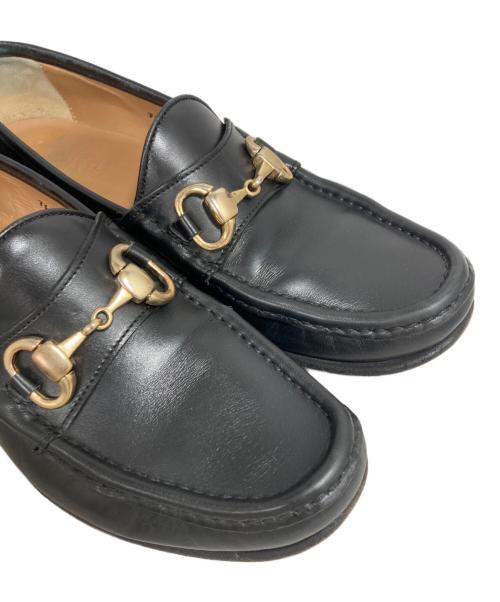 YUKETEN（ユケテン）YUKETEN (ユケテン) ビットローファー ブラック サイズ:７1/2の古着・服飾アイテム