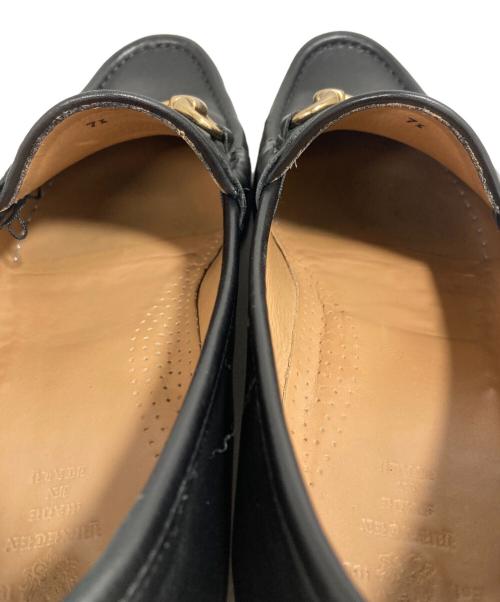 YUKETEN（ユケテン）YUKETEN (ユケテン) ビットローファー ブラック サイズ:７1/2の古着・服飾アイテム