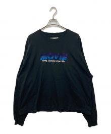 DAIRIKU（ダイリク）の古着「ロングスリーブカットソー」｜ブラック