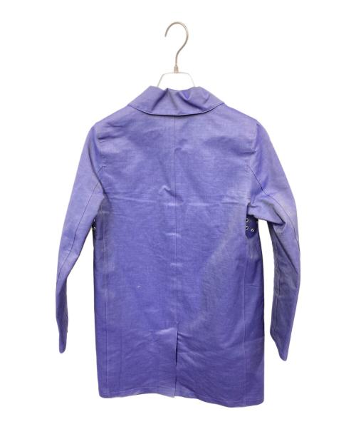 MACKINTOSH（マッキントッシュ）MACKINTOSH (マッキントッシュ) ゴム引きコート パープル サイズ:34の古着・服飾アイテム