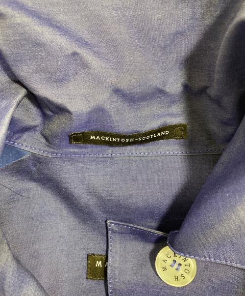 MACKINTOSH（マッキントッシュ）MACKINTOSH (マッキントッシュ) ゴム引きコート パープル サイズ:34の古着・服飾アイテム