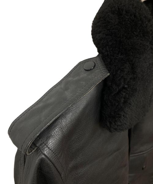 casual leather（カジュアルレザー）casual leather (カジュアルレザー) レザージャケット ブラック サイズ:Lの古着・服飾アイテム