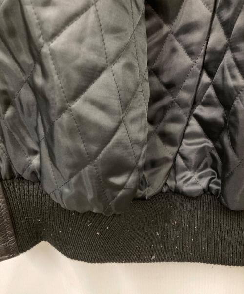 casual leather（カジュアルレザー）casual leather (カジュアルレザー) レザージャケット ブラック サイズ:Lの古着・服飾アイテム