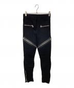 GIVENCHYジバンシィ）の古着「ジップパンツ」｜ブラック