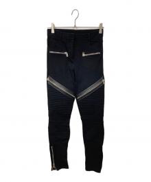 GIVENCHY（ジバンシィ）の古着「ジップパンツ」｜ブラック