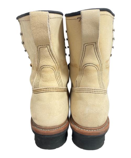 RED WING（レッドウィング）RED WING (レッドウィング) ロガーブーツ LOGGER BOOT 8211 ベージュ サイズ:11.0Dの古着・服飾アイテム