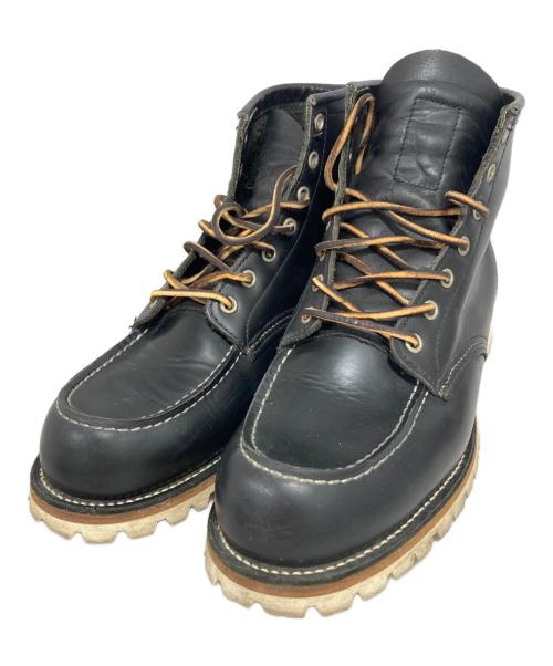 RED WING（レッドウィング）RED WING (レッドウィング) 6-inch Classic Moc ブラック サイズ:10.5の古着・服飾アイテム