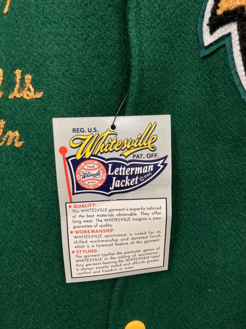 whitesville（ホワイツビル）whitesville (ホワイツビル) アワードジャケット グリーン サイズ:42 未使用品の古着・服飾アイテム