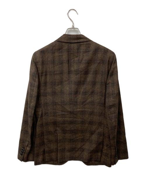 EDIFICE（エディフィス）EDIFICE (エディフィス) 3ピーススーツ ブラウン サイズ:48の古着・服飾アイテム