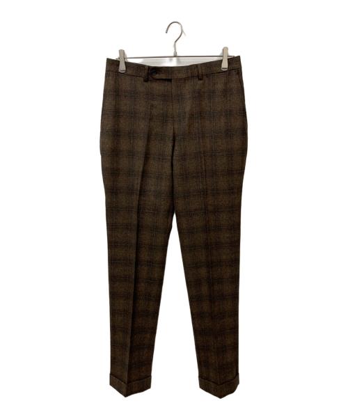 EDIFICE（エディフィス）EDIFICE (エディフィス) 3ピーススーツ ブラウン サイズ:48の古着・服飾アイテム