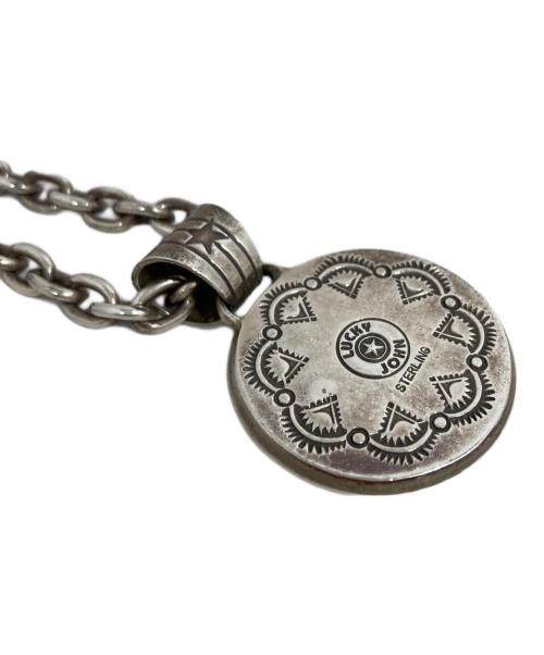 LUCKY JOHN（ラッキージョン）LUCKY JOHN (ラッキージョン) スターオーバーレイペンダント シルバーの古着・服飾アイテム