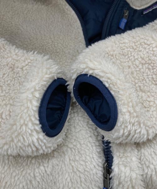 Patagonia（パタゴニア）Patagonia (パタゴニア) リバーシブルボアジャケット ホワイト サイズ:表記なしの古着・服飾アイテム