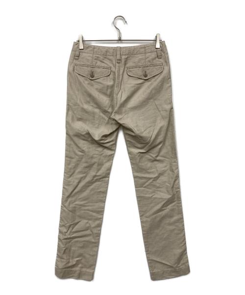 HELMUT LANG（ヘルムートラング）HELMUT LANG (ヘルムートラング) コットンリネンパンツ ベージュ サイズ:W28の古着・服飾アイテム
