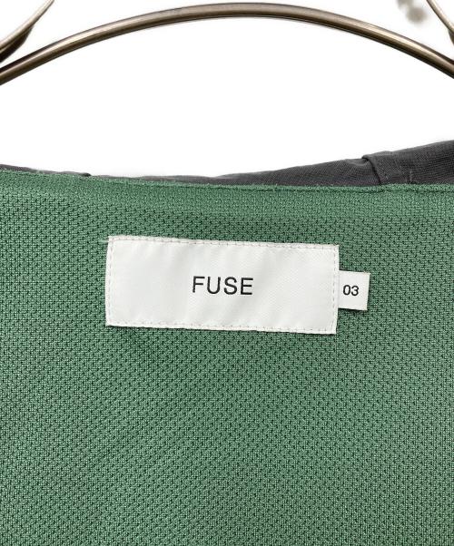 Fuse（フューズ）Fuse (フューズ) タスランナイロンヴィンテージオックスブルゾン グレー サイズ:3の古着・服飾アイテム