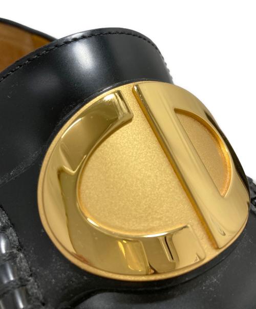 Christian Dior（クリスチャン ディオール）Christian Dior (クリスチャン ディオール) FOREVER DIORローファー ブラック サイズ:36 1/2の古着・服飾アイテム