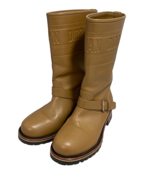 Christian Dior（クリスチャン ディオール）Christian Dior (クリスチャン ディオール) quest boots /エンジニアブーツ ブラウン サイズ:36.5の古着・服飾アイテム