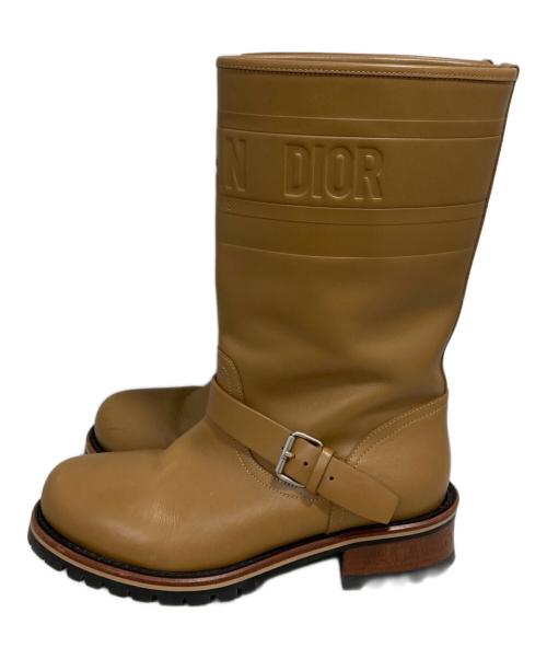 Christian Dior（クリスチャン ディオール）Christian Dior (クリスチャン ディオール) quest boots /エンジニアブーツ ブラウン サイズ:36.5の古着・服飾アイテム