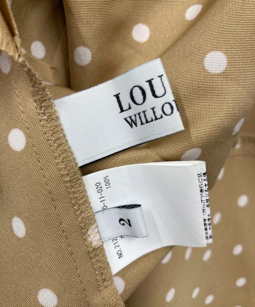 Loulou Willoughby（ルルウィルビー）Loulou Willoughby (ルルウィルビー) ドットスカート ベージュ サイズ:2の古着・服飾アイテム