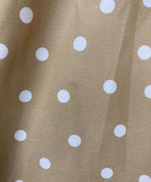 Loulou Willoughby（ルルウィルビー）Loulou Willoughby (ルルウィルビー) ドットスカート ベージュ サイズ:2の古着・服飾アイテム